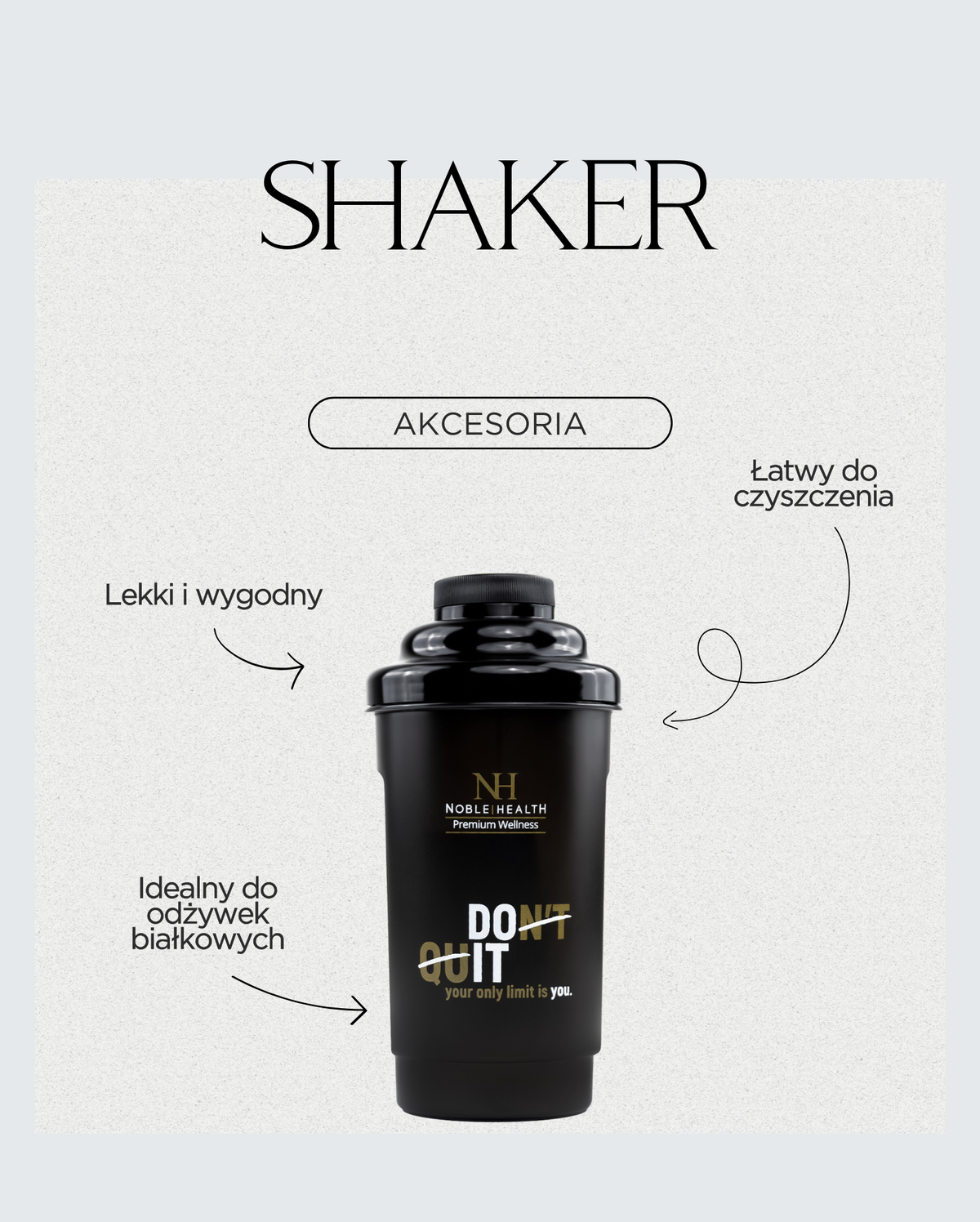 Shaker - Ušlechtilé zdraví