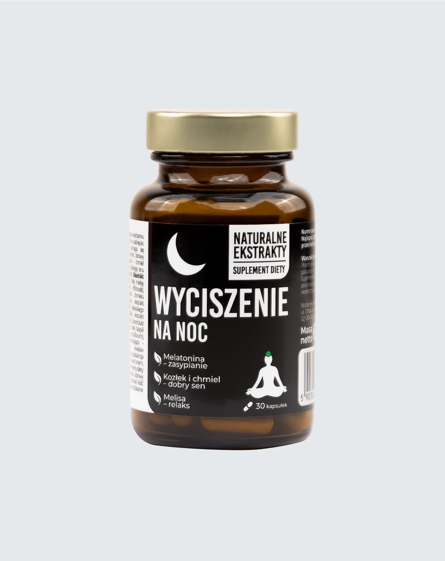 Uklidnění na noc Noble Health melatonin lepší spánek relaxace