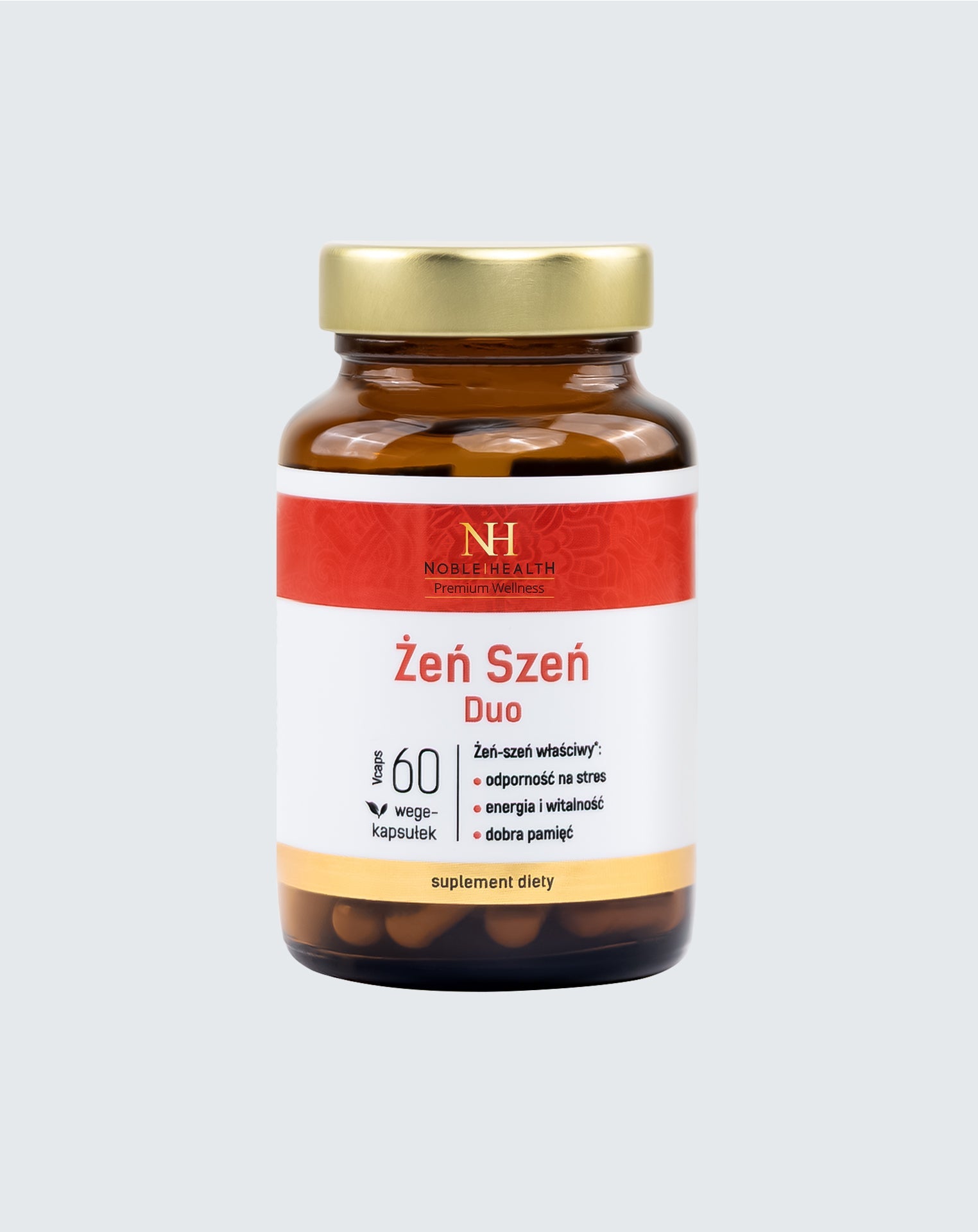 Ženšen Duo Noble Health Podporuje energii vitality libida