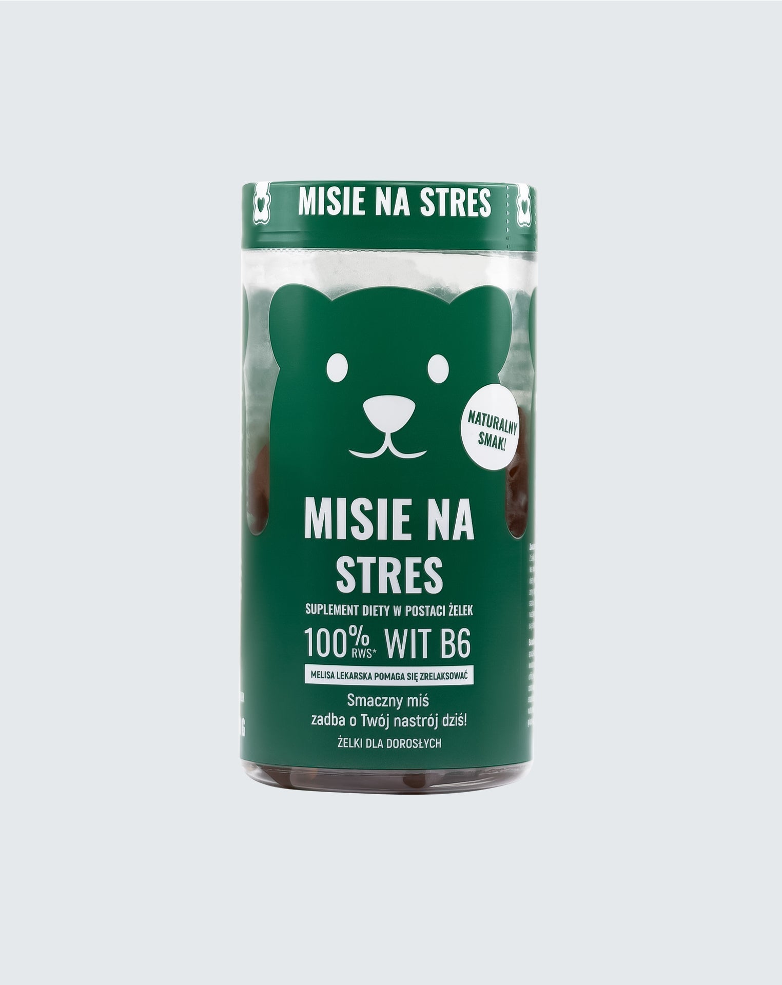 Medvídci proti stresu - Noble Health Želé s meduňkou a zinkem