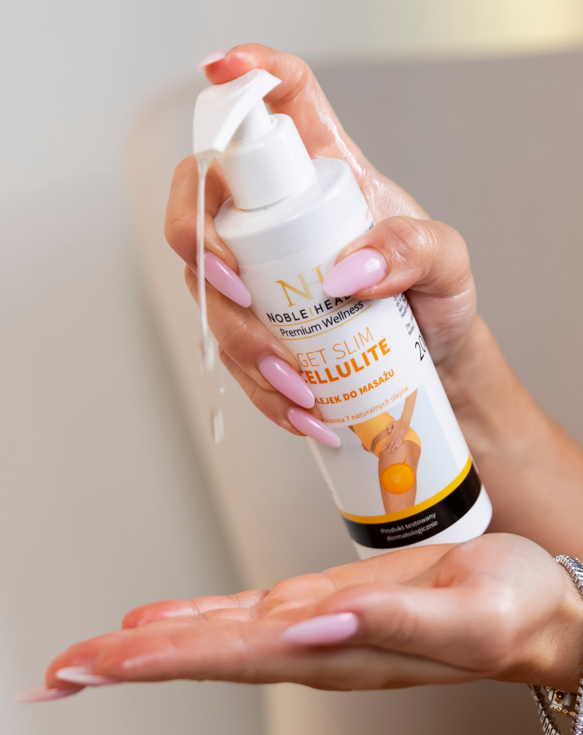 Získejte Slim Celulitis masážní olej - Noble Health
