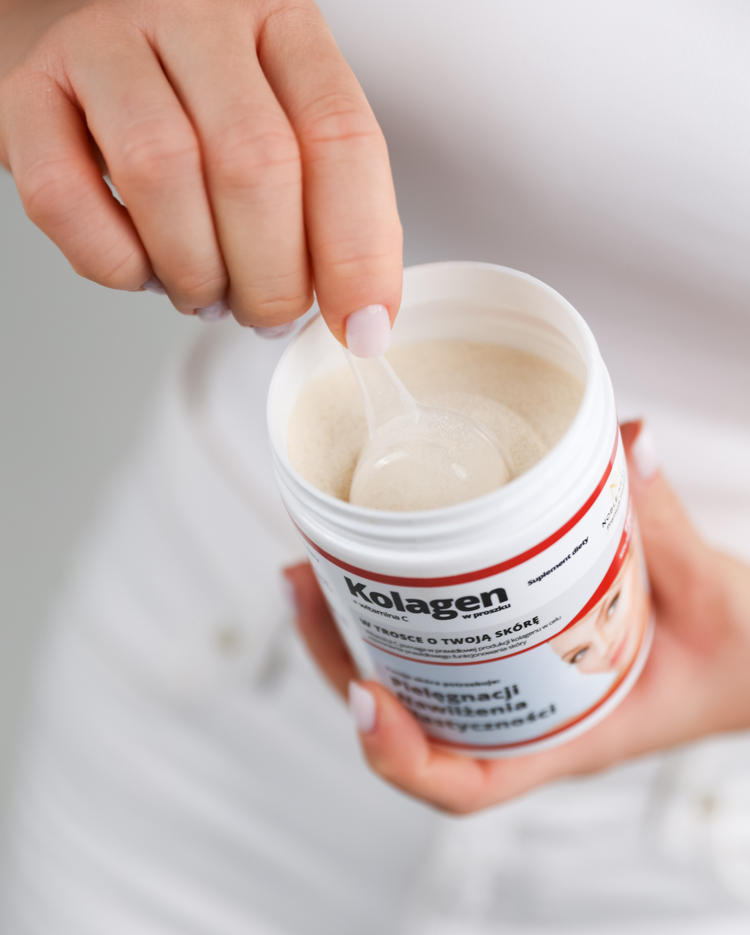 Kolagen + prášek vitamínu C - Noble Health Zdravá krásná pleť