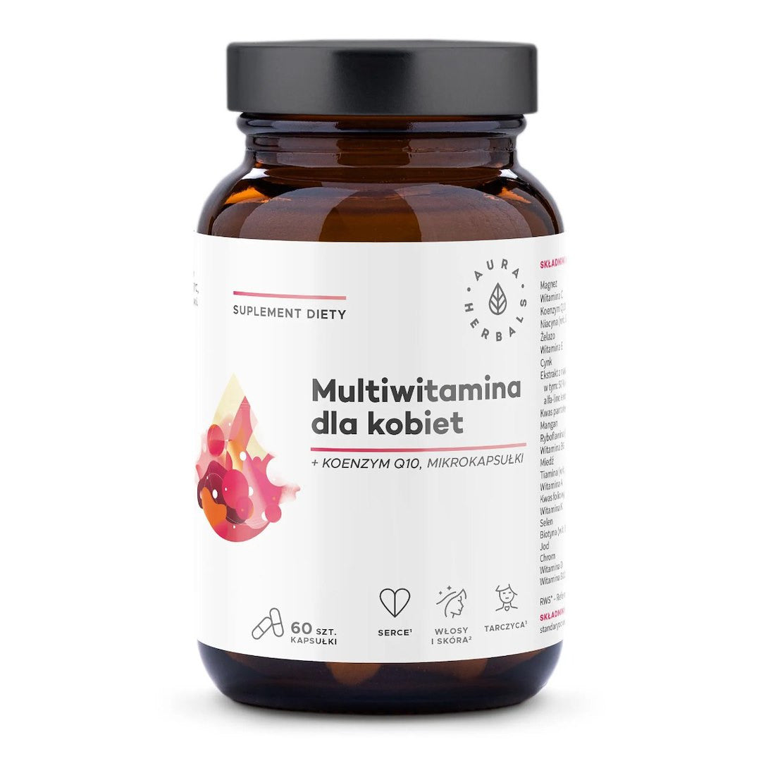 Aura herbals Multiwitamina dla kobiet 60 kaps