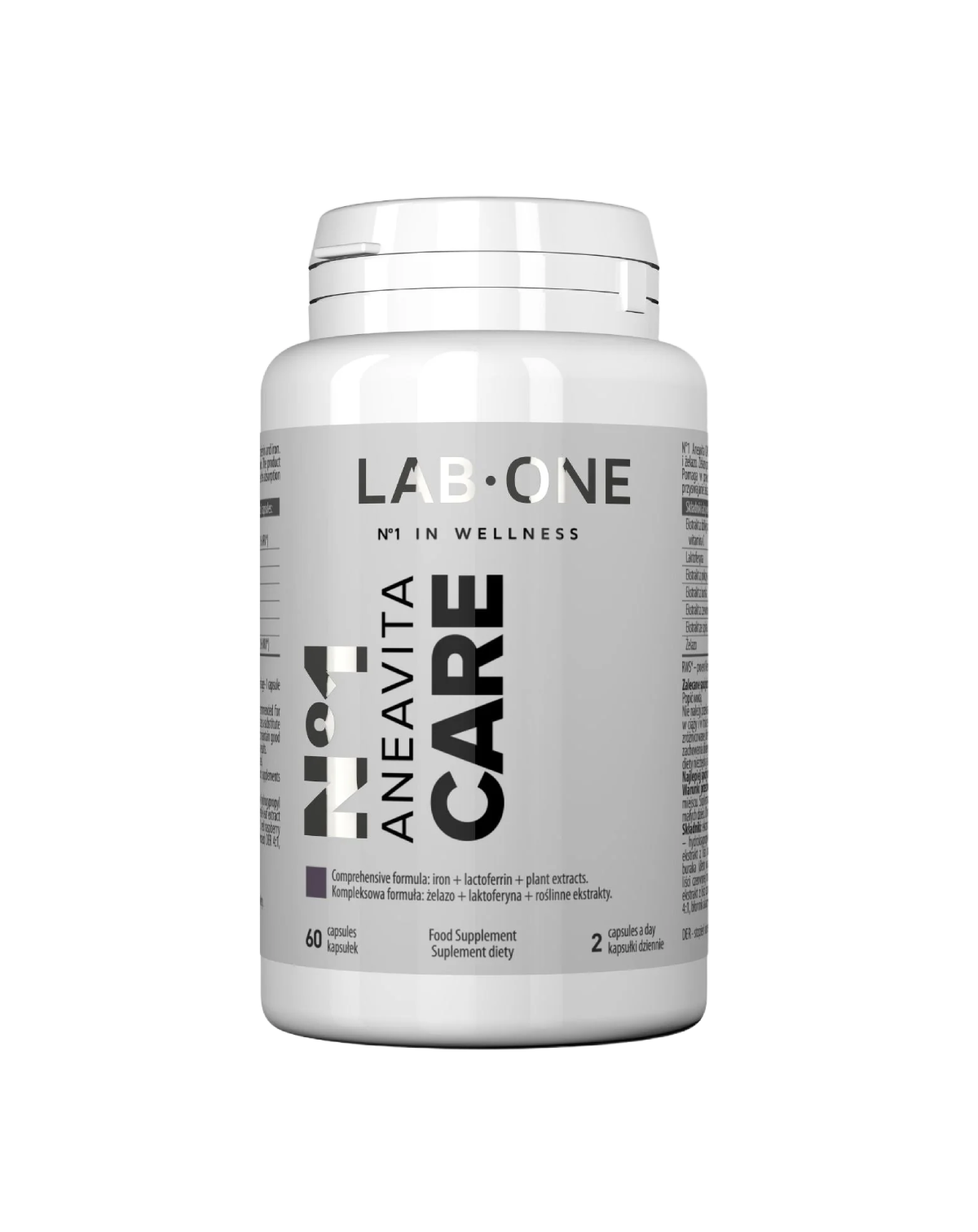 LAB ONE ANEAVITA CARE Přírodní železo Lactoferrin Vitamin C