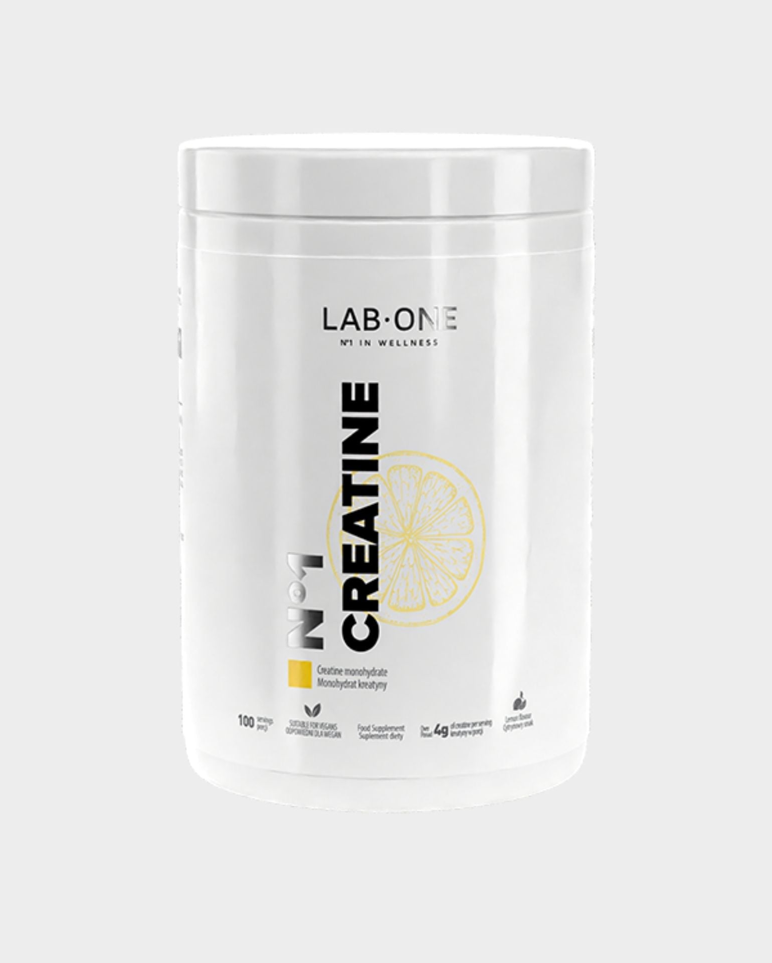 LAB ONE Kreatin Kreatin Kreatin Monohydrát Lemon 5 mg 500 g