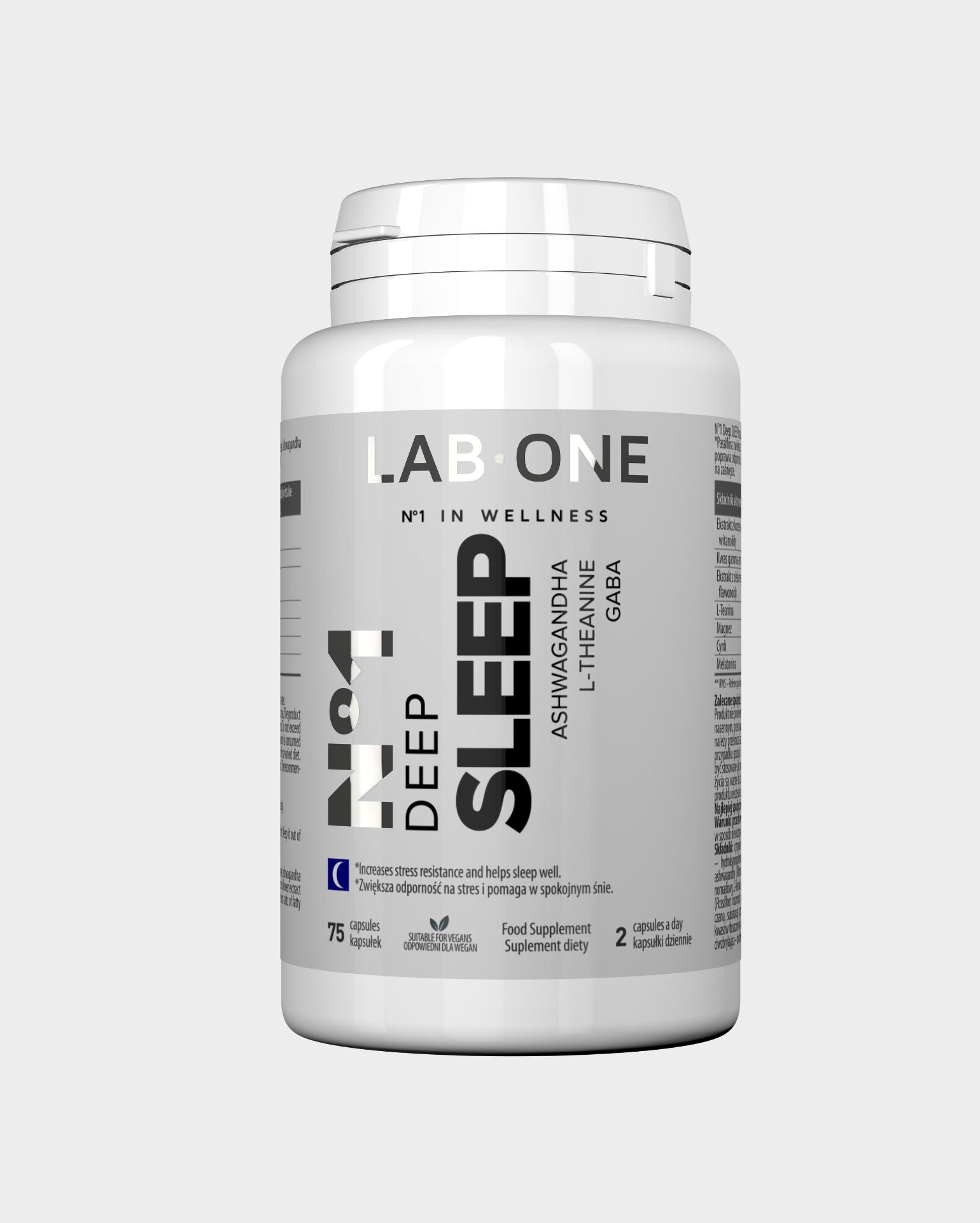 LAB ONE DEEP SLEEP Lepší spánek Melatonin v kapslích