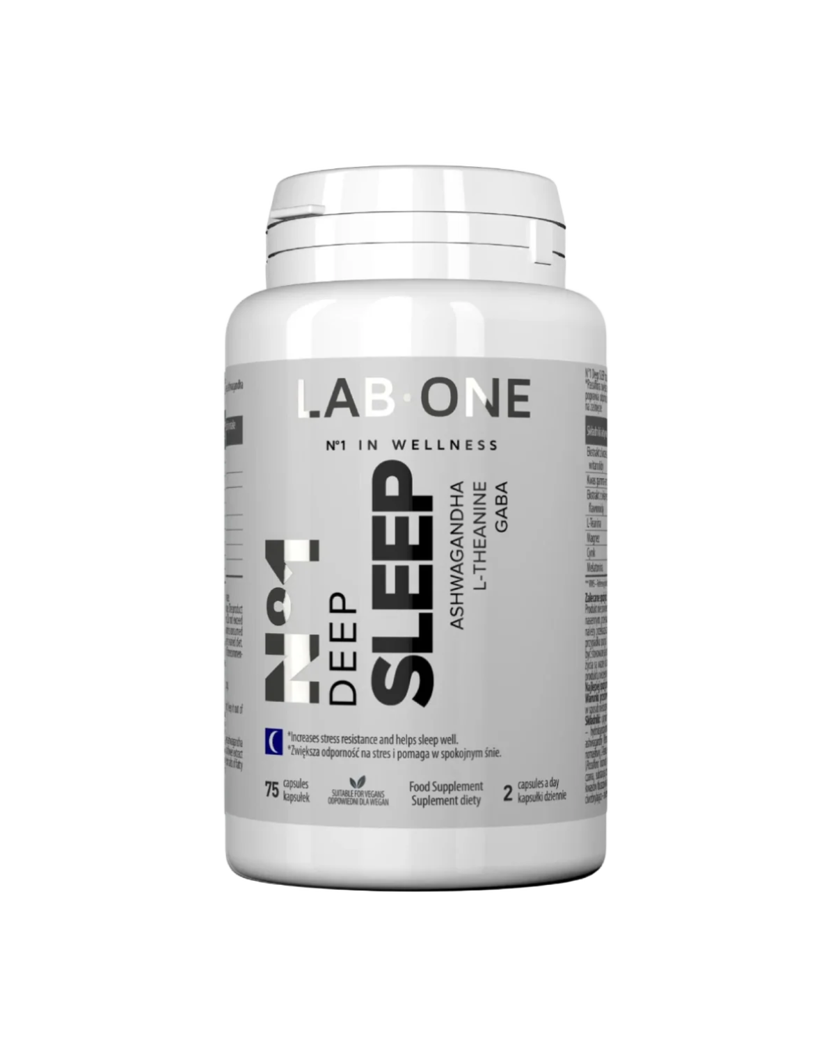 LAB ONE DEEP SLEEP Lepší spánek Melatonin v kapslích