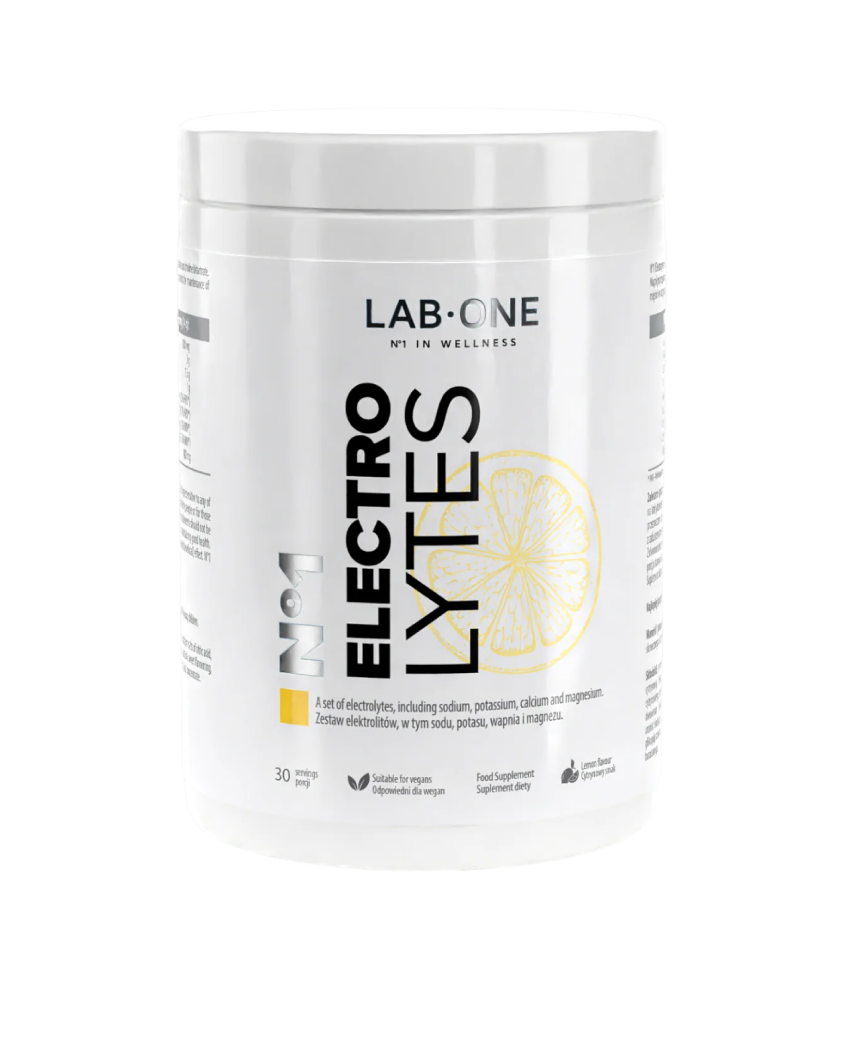 Lab One Elektrolyty Elektrolyty Sodík Draslík Příchuť citron 420g