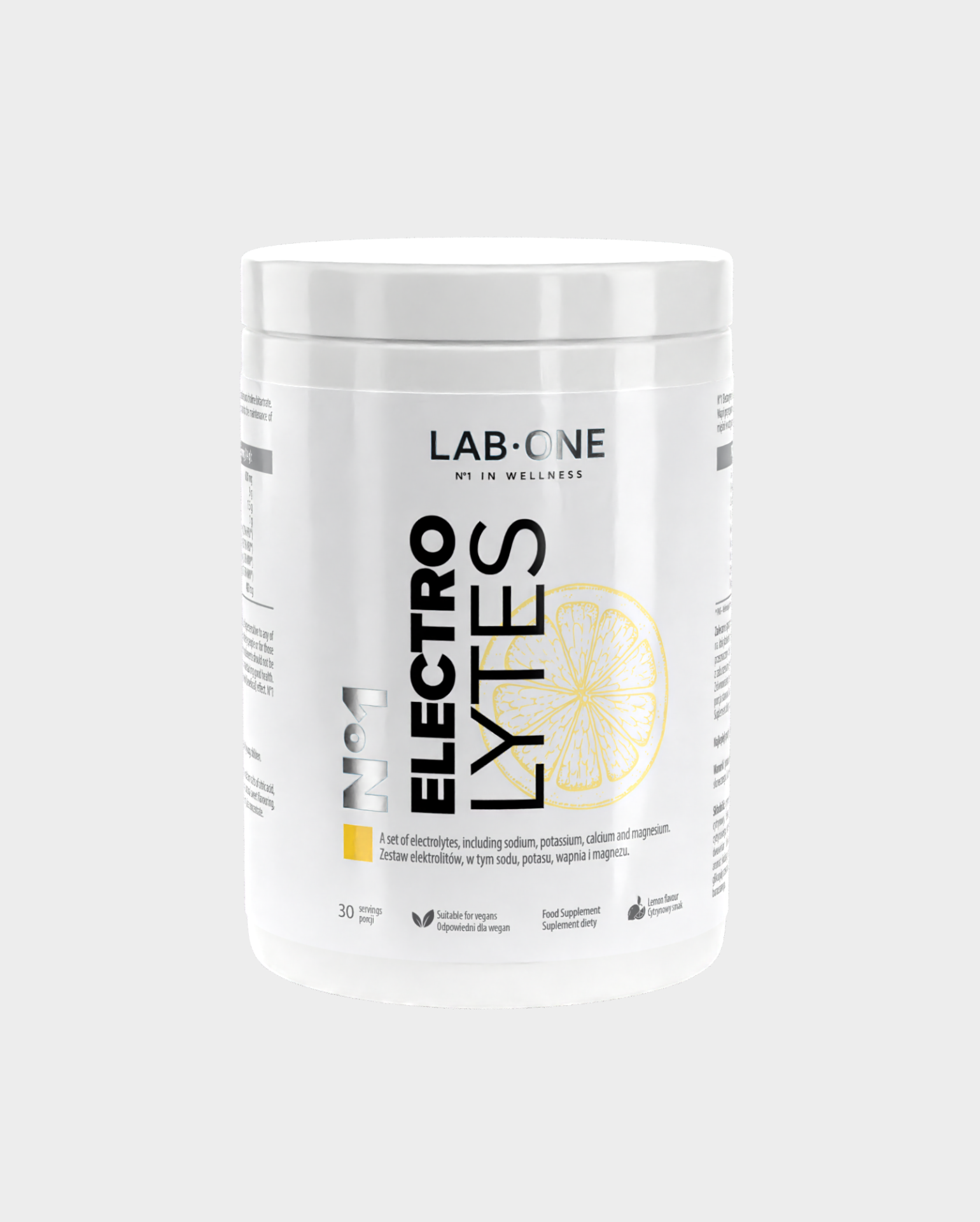 Lab One Elektrolyty Elektrolyty Sodík Draslík Příchuť citron 420g