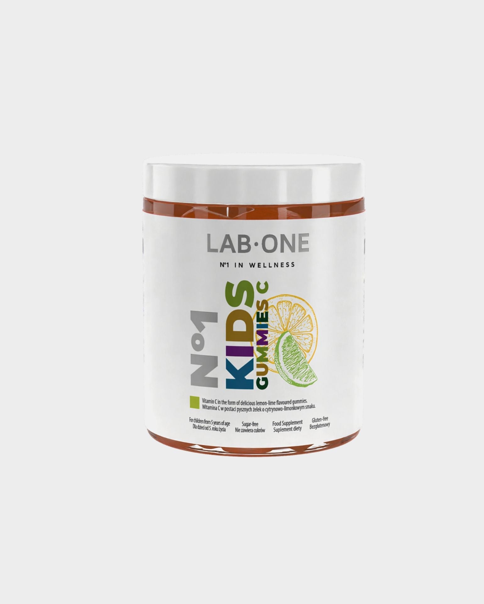 LAB ONE N°1 KidsGUMMIES C Želé s vitamínem C pro děti od 5 let. Imunita
