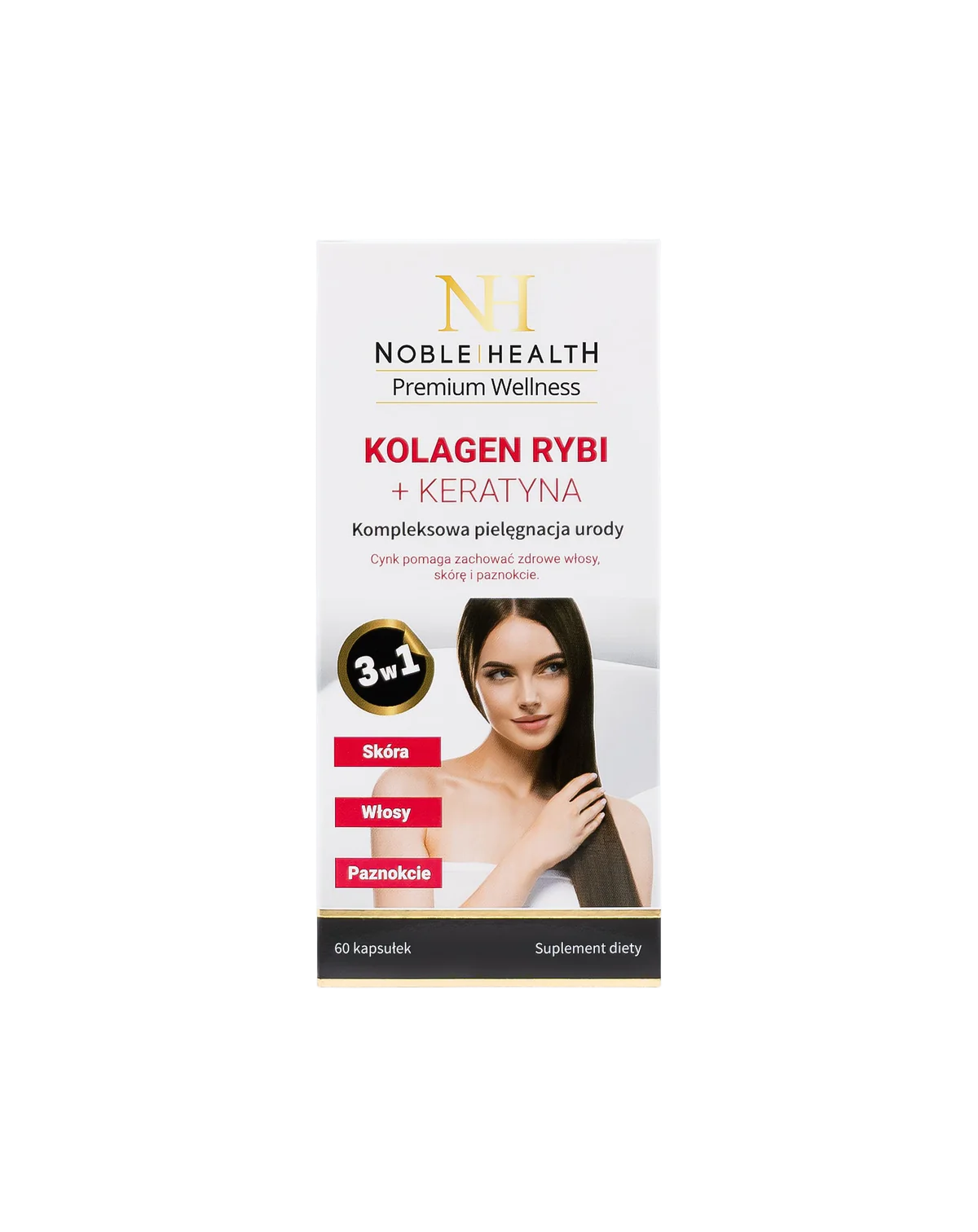 Rybí kolagen + keratin - Ušlechtilé zdraví Zdravá kůže, vlasy, nehty