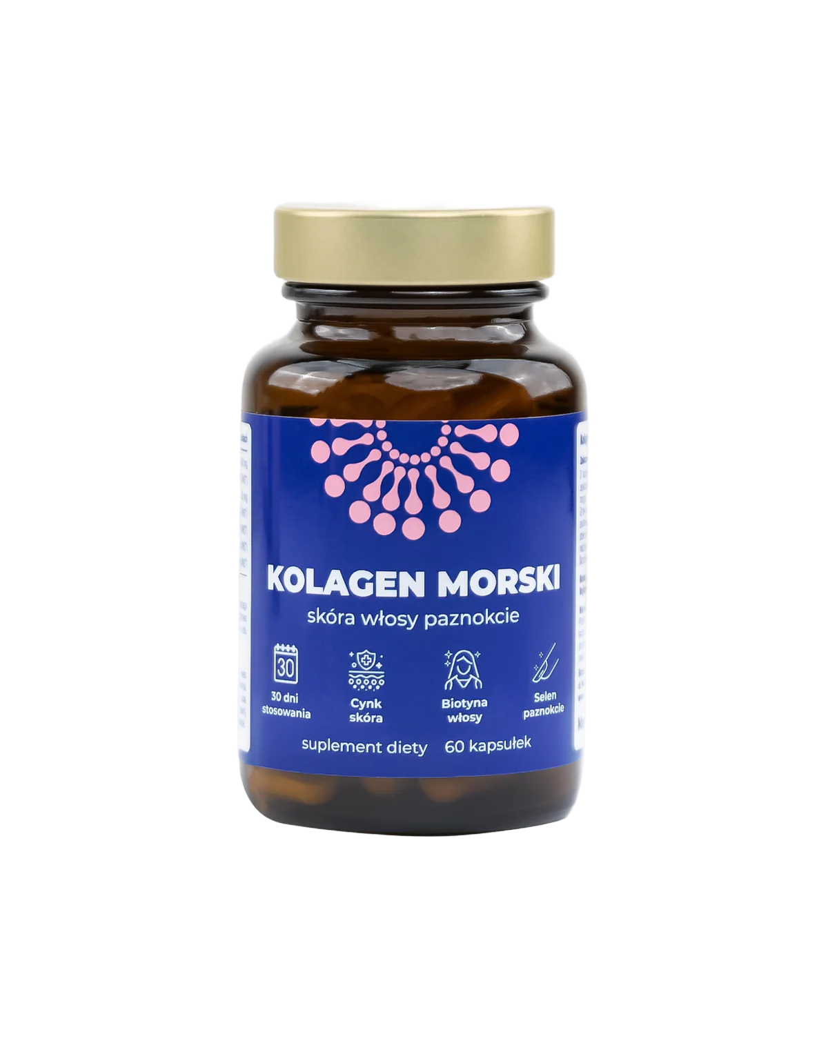 Mořský kolagen Doplněk stravy kůže vlasy nehty - Noble Health