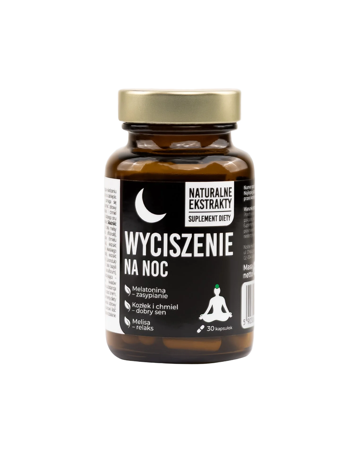 Uklidnění na noc Noble Health melatonin lepší spánek relaxace